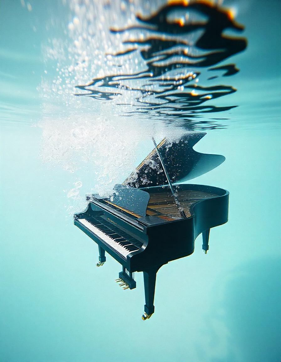 Water Piano collection of 12