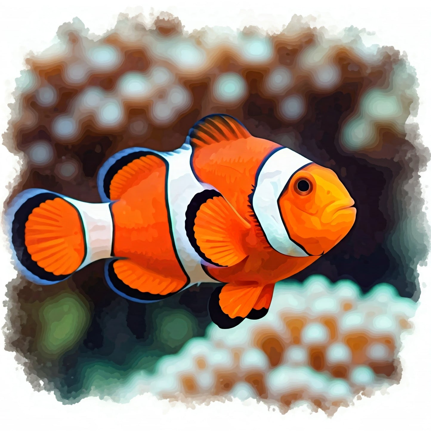 Clownfish Art Collection 16 Image Bundle