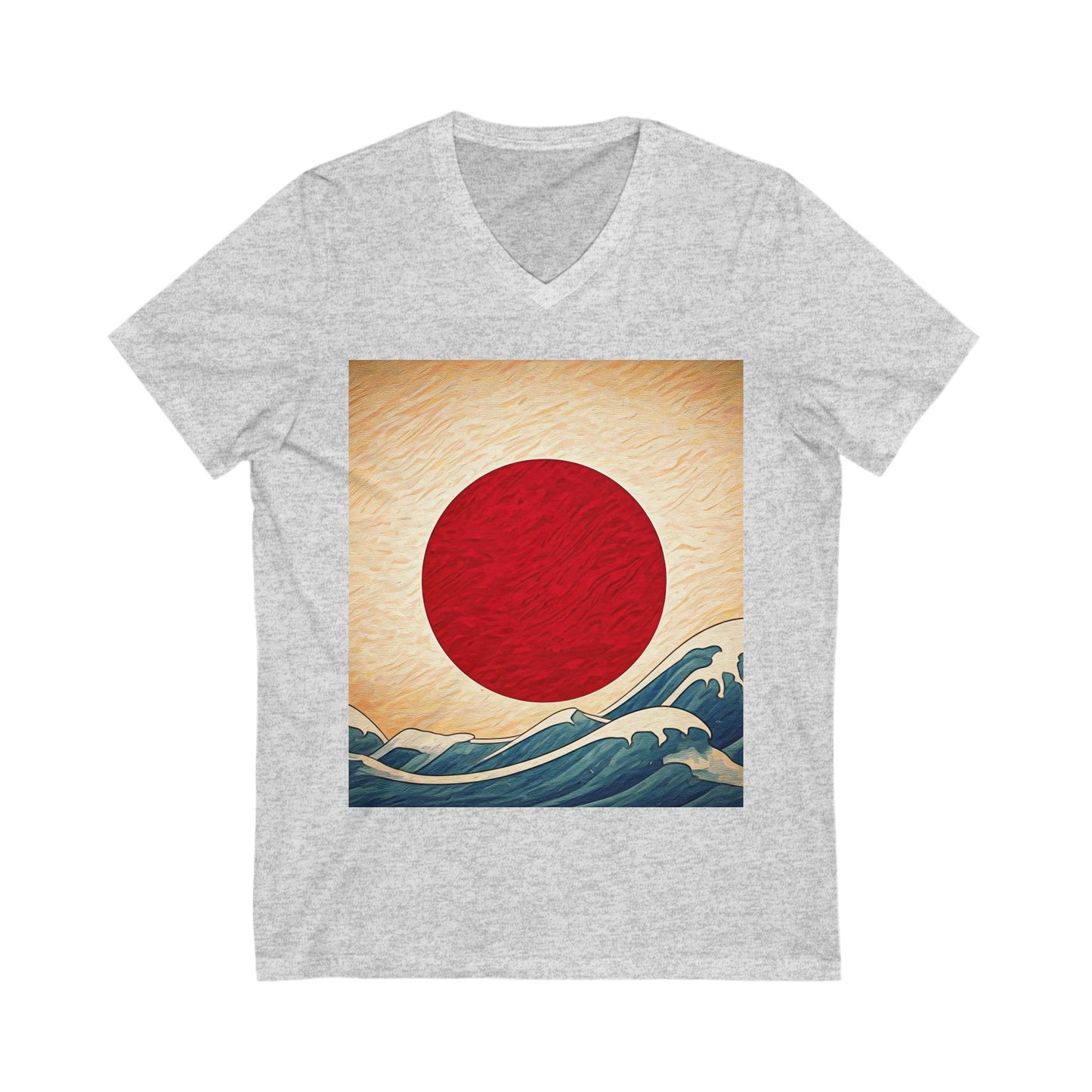 Japanese Wave Graphic Tee, Unisex Casual Shirt, Summer Fashion, Beachwear, Vacation Outfit, Gift for Travelers, Graphic T-Shirt