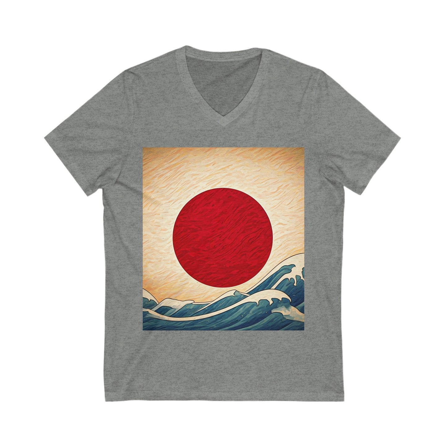 Japanese Wave Graphic Tee, Unisex Casual Shirt, Summer Fashion, Beachwear, Vacation Outfit, Gift for Travelers, Graphic T-Shirt