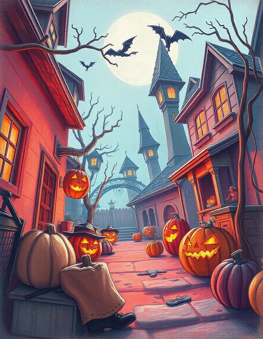 Halloween Art pack of 7