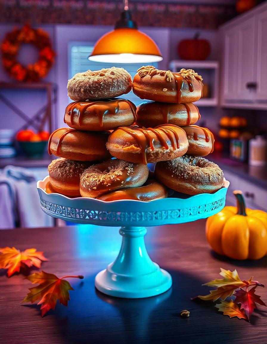 Thanksgiving donuts collection of 12