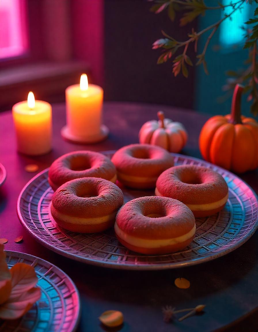 Thanksgiving donuts collection of 12