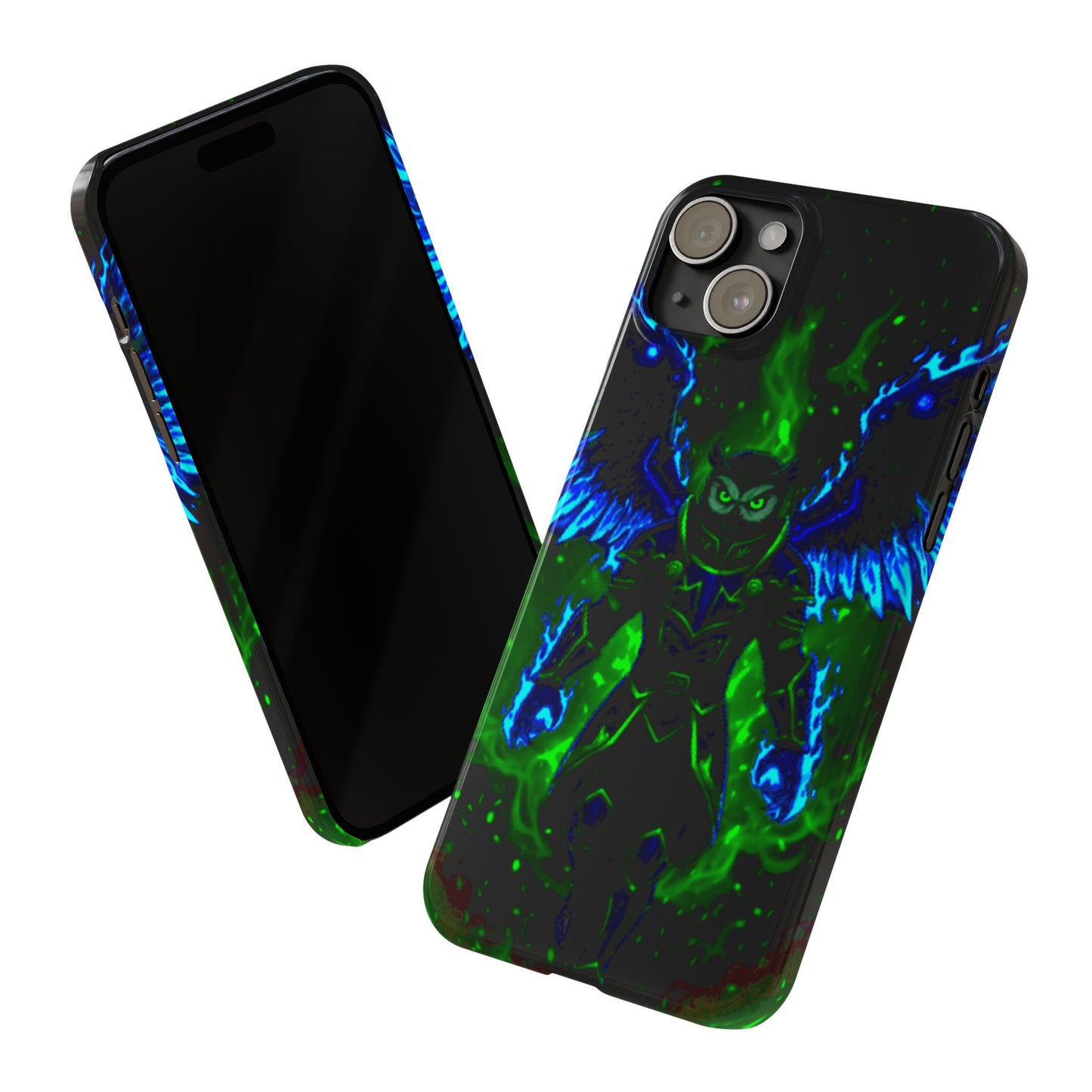 Halloween Agent Quacks Series Slim Phone Cases - Fiery General Onyx Design
