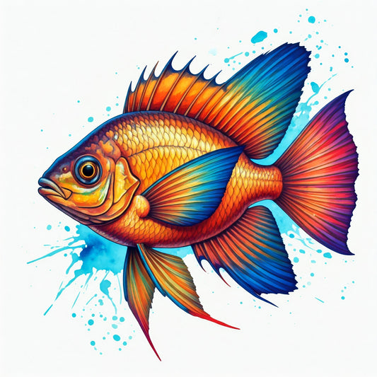 Fish Painting Collection 14 Image Bundle