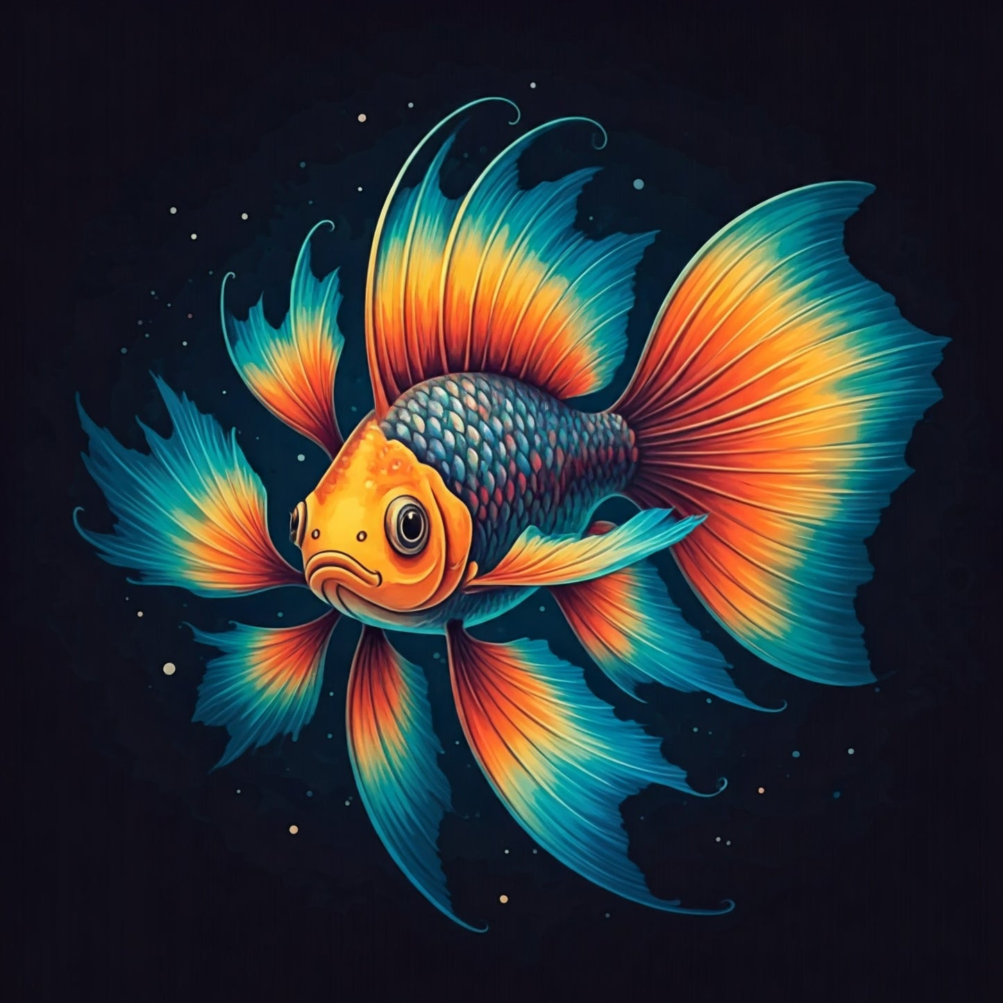 Fish Painting Collection 14 Image Bundle