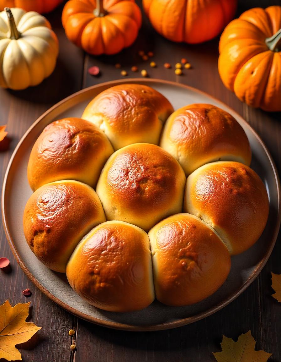 Thanksgiving Sweet Rolls collection of 13