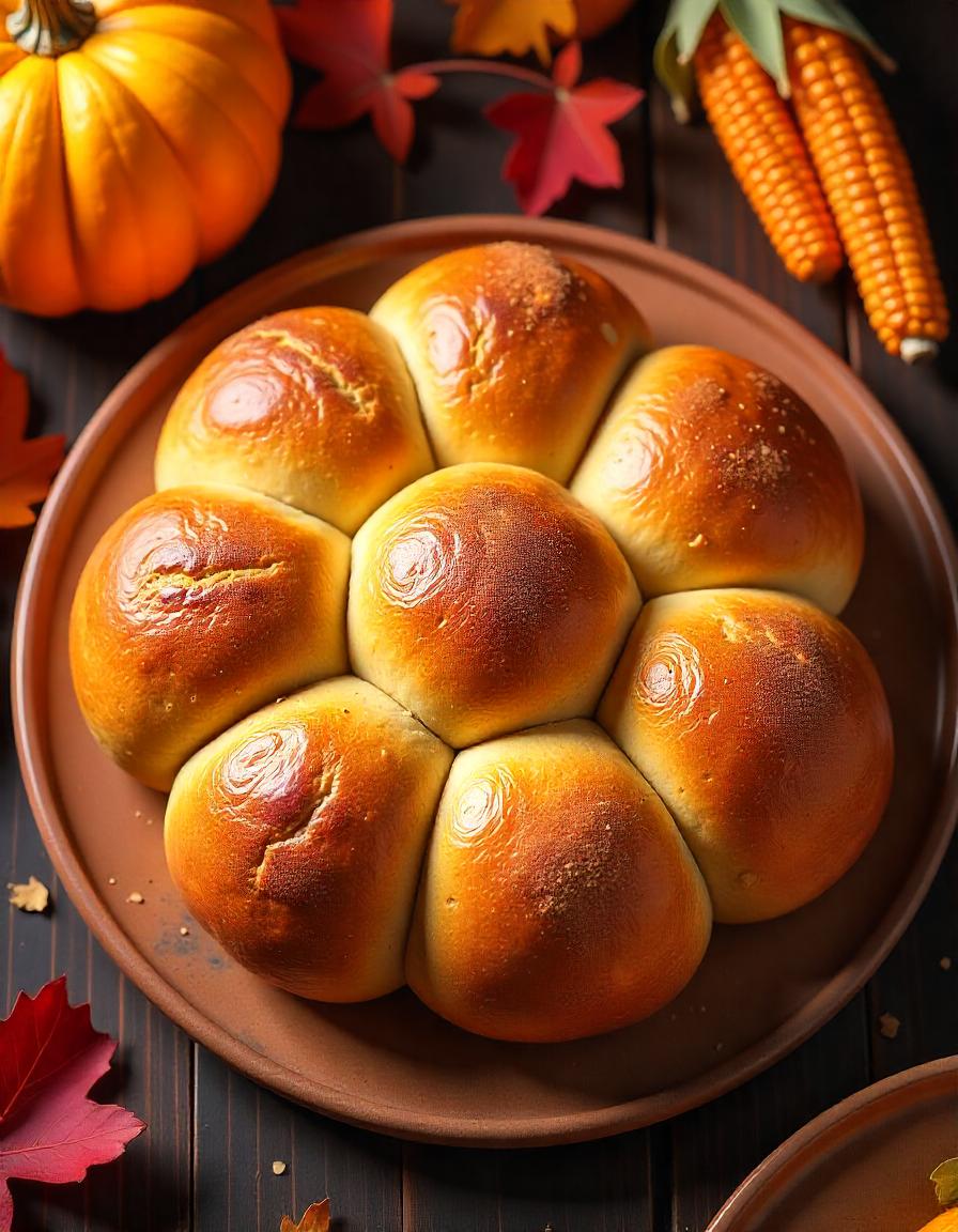 Thanksgiving Sweet Rolls collection of 13