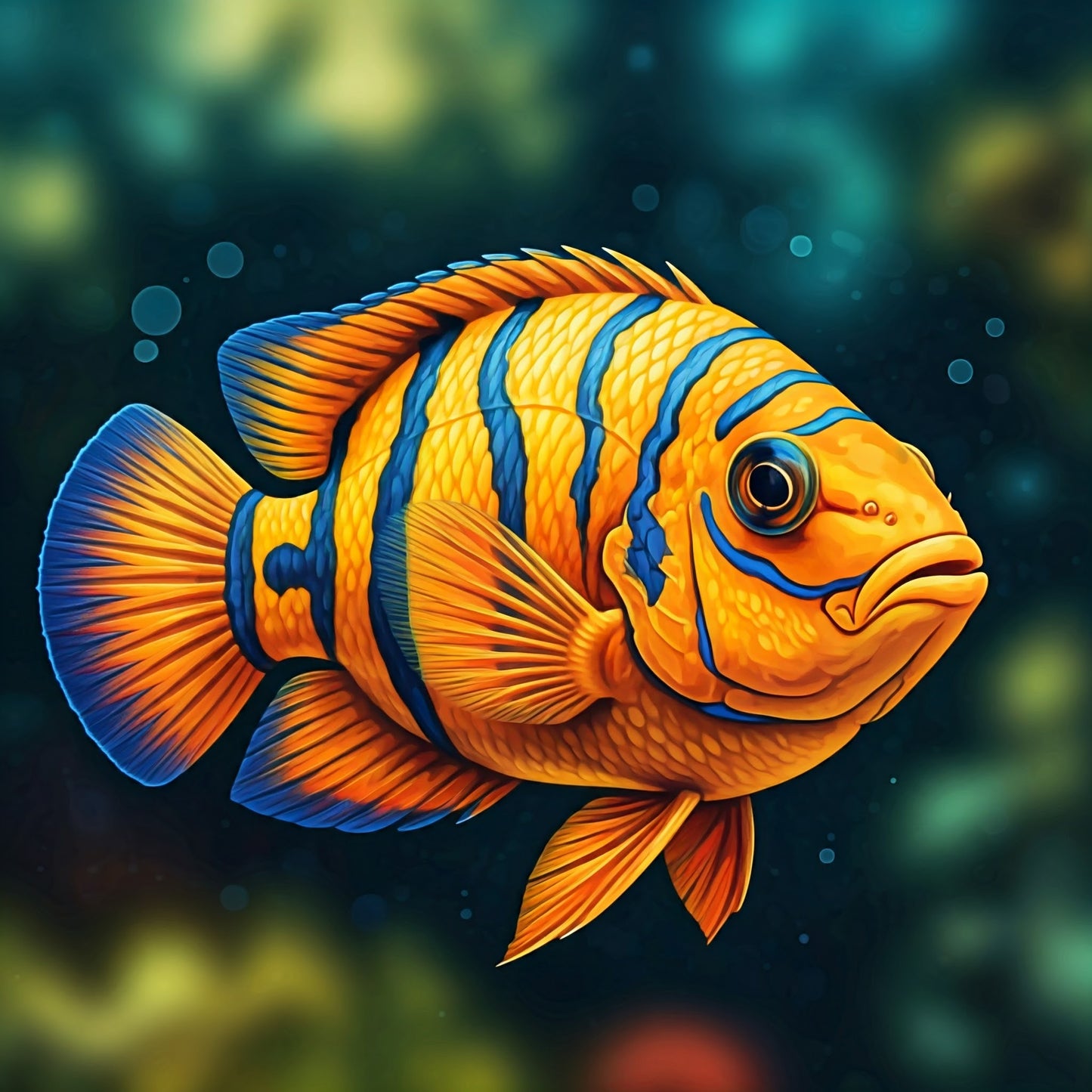 Fish Painting Collection 14 Image Bundle