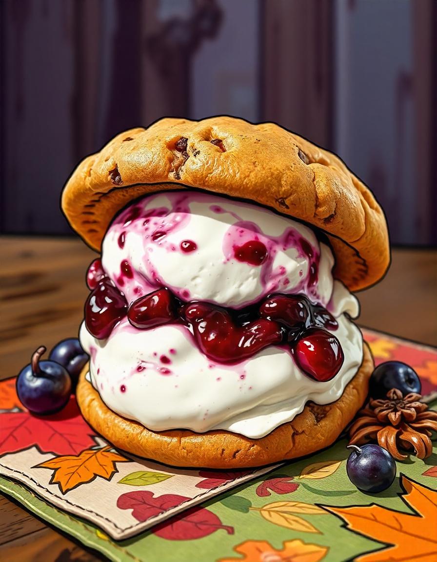 Thanksgiving Ice cream Sandwich's collection of 8