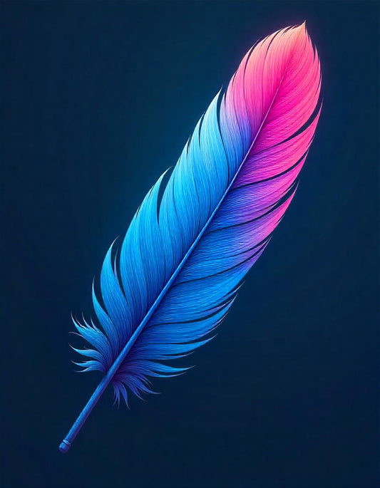 Feather collection of 12