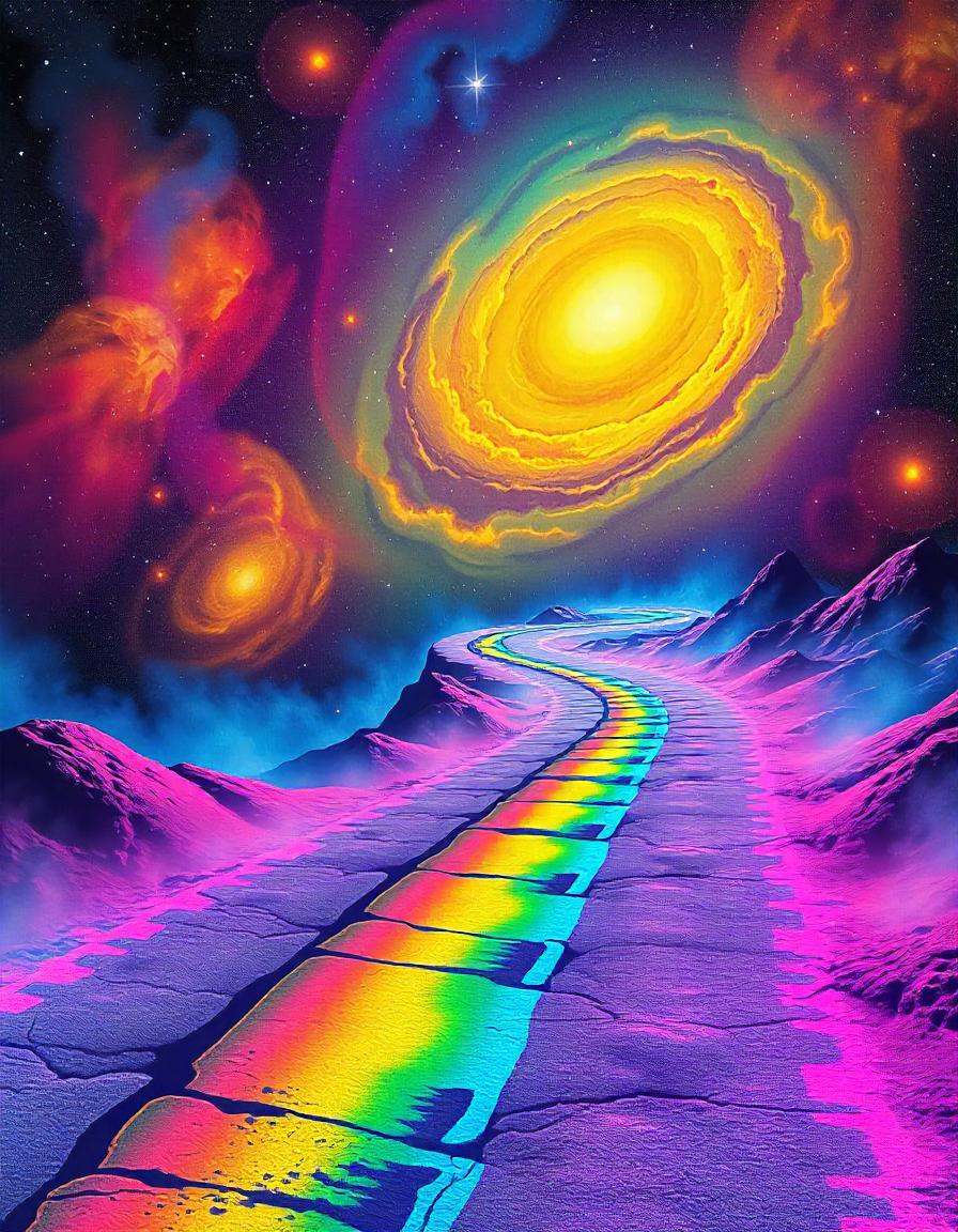 Rainbow Road pack of 20