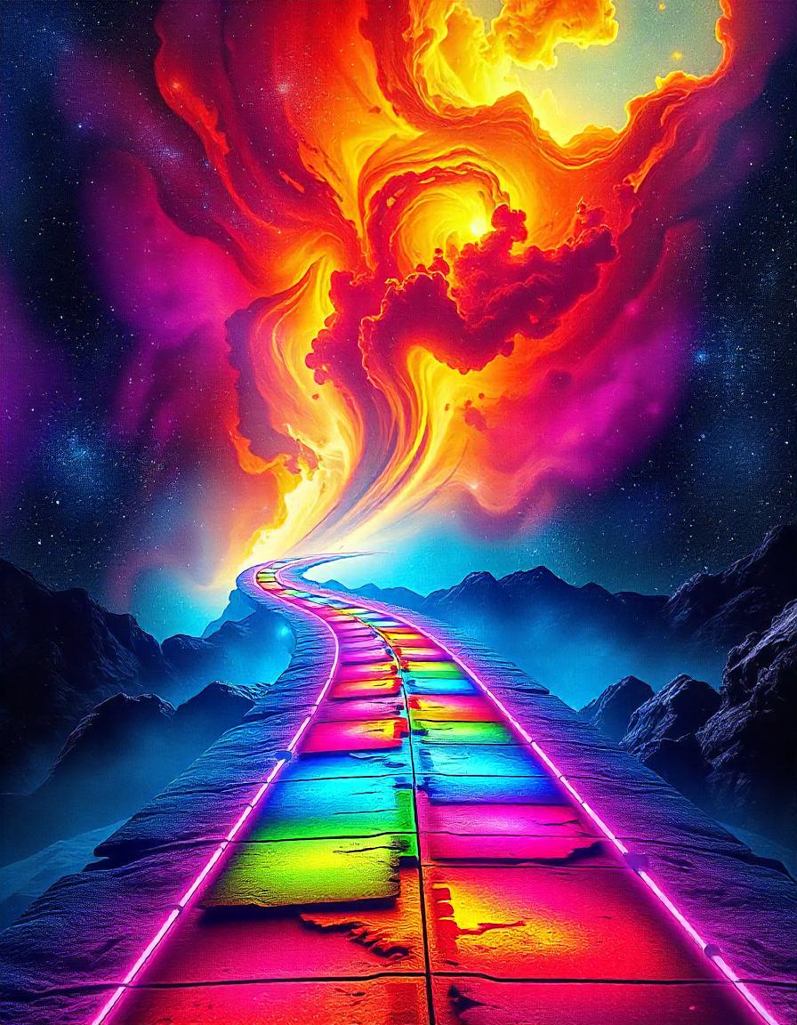 Rainbow Road pack of 20