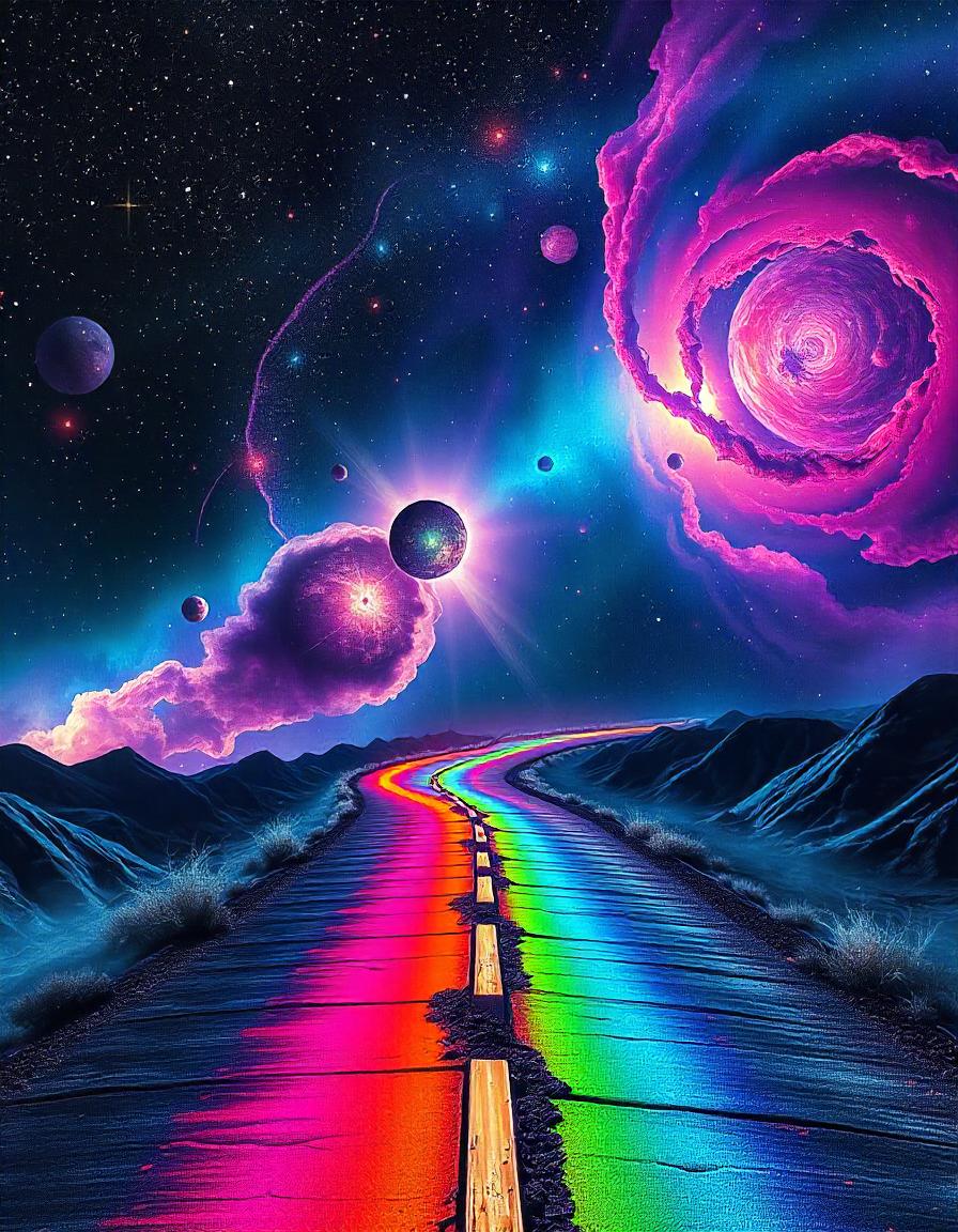 Rainbow Road pack of 20