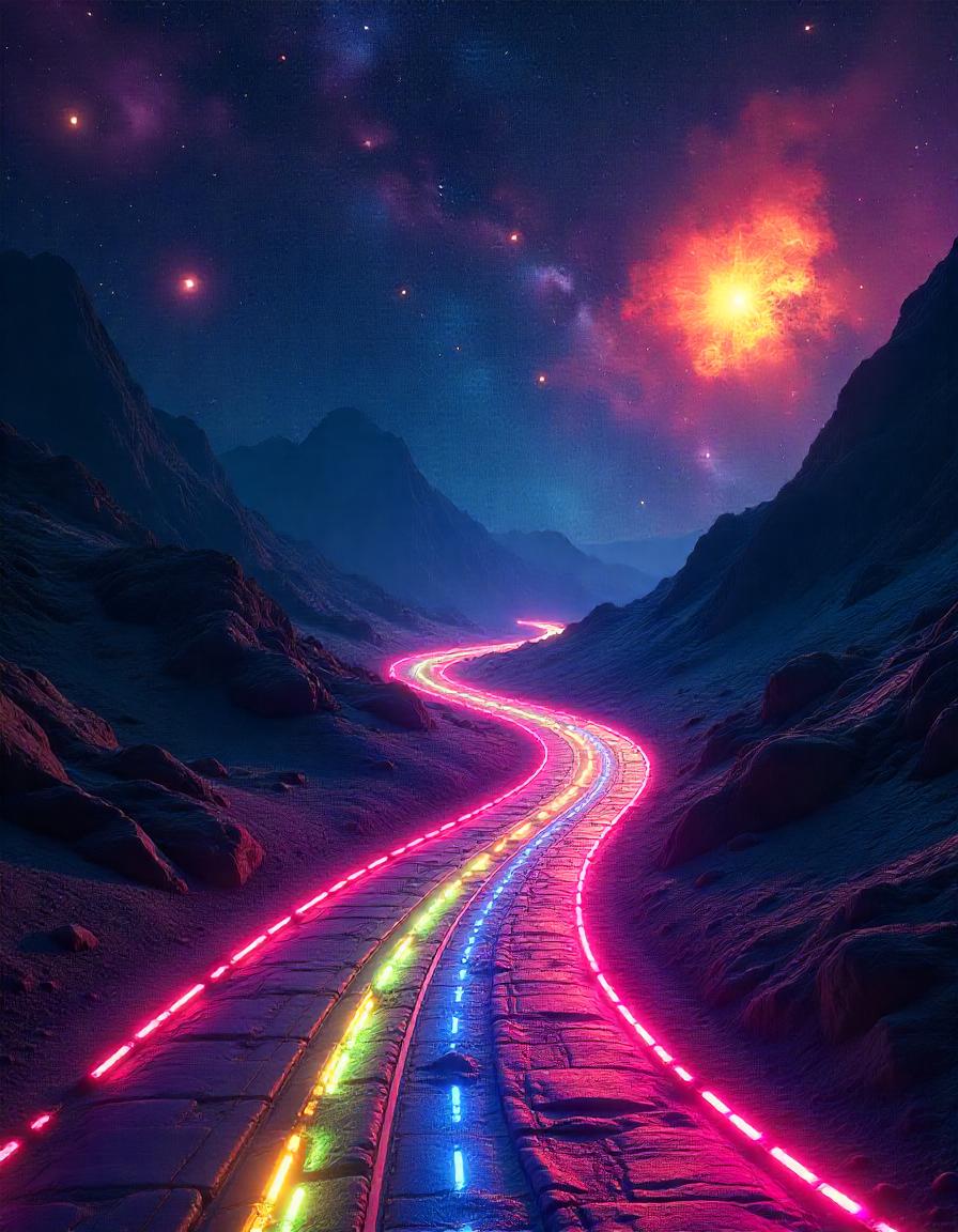 Rainbow Road pack of 20