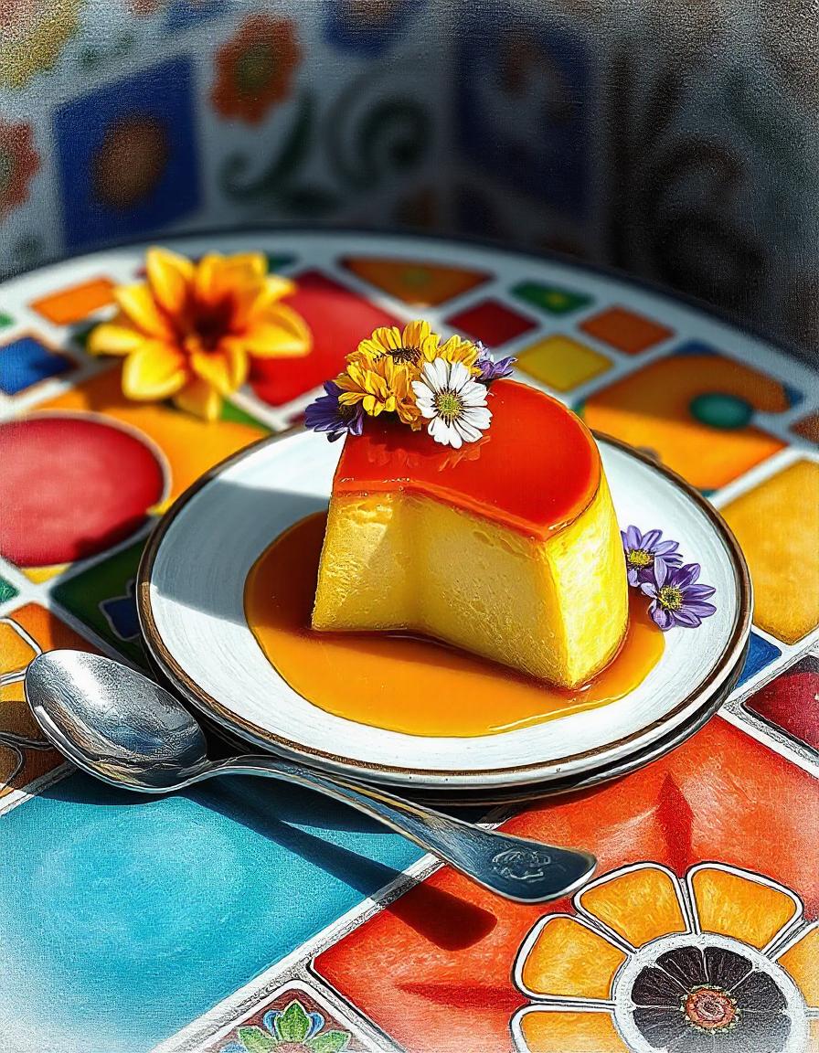 Flan collection of 17