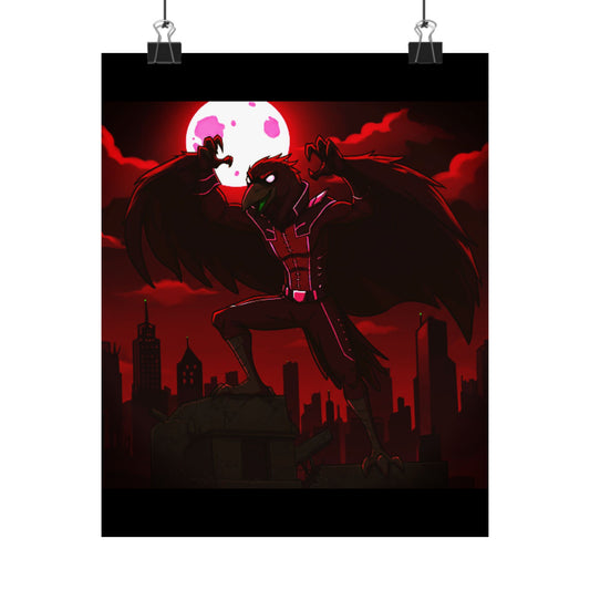 Agent Quacks Series Matte Vertical Posters - Nightclaw Design