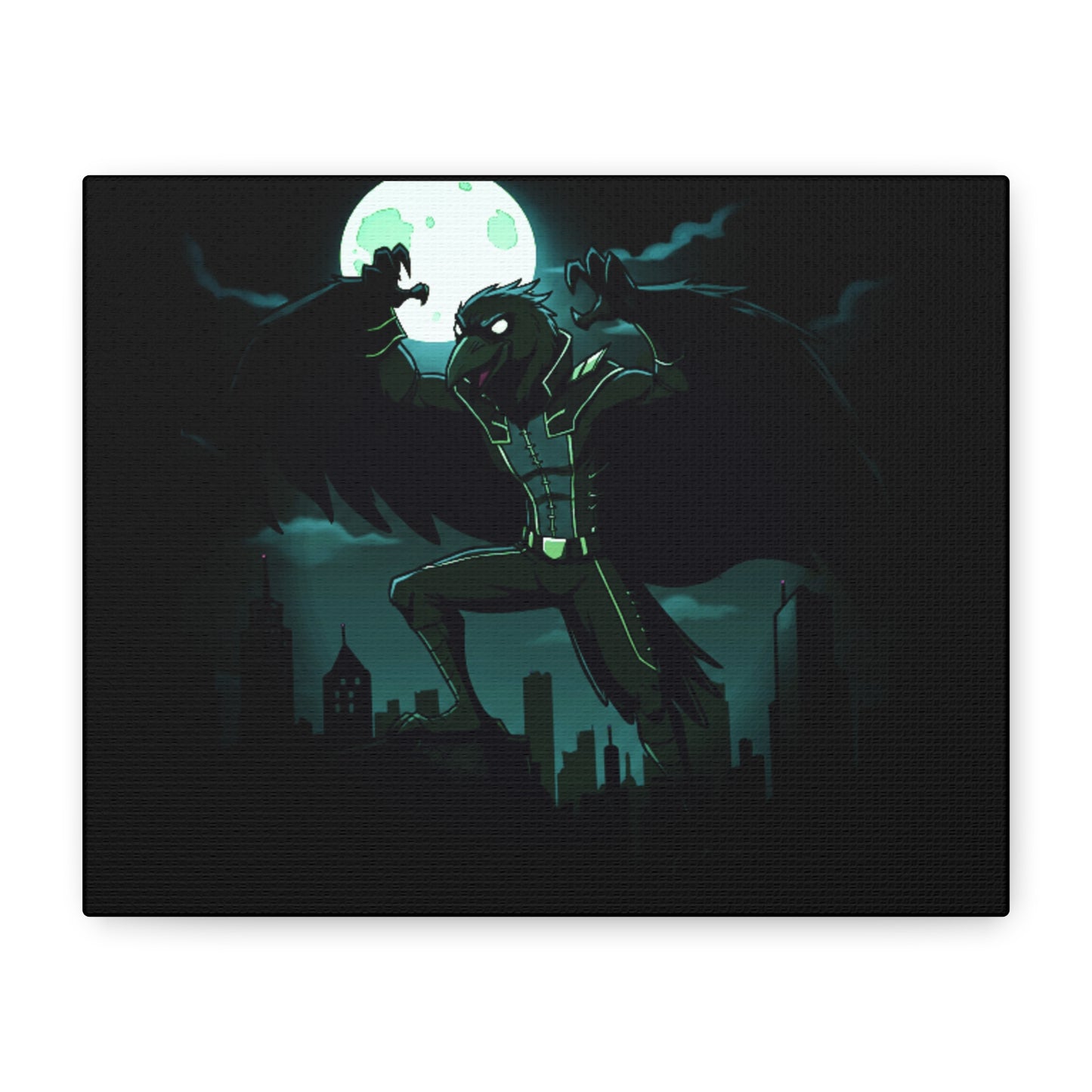 Agent Quacks Series Matte Canvas, Stretched, 1.25" - Nightclaw Design