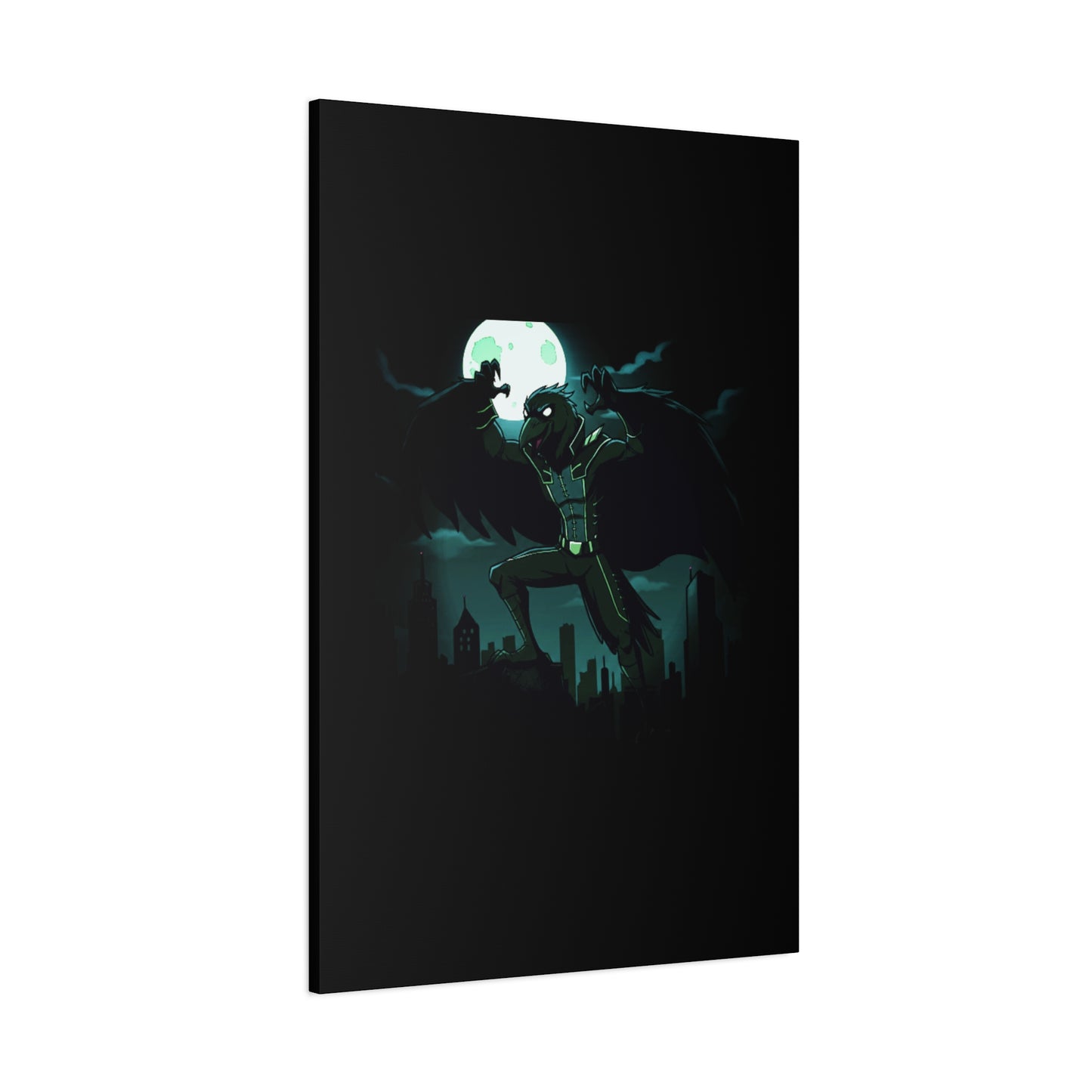 Agent Quacks Series Matte Canvas, Stretched, 1.25" - Nightclaw Design