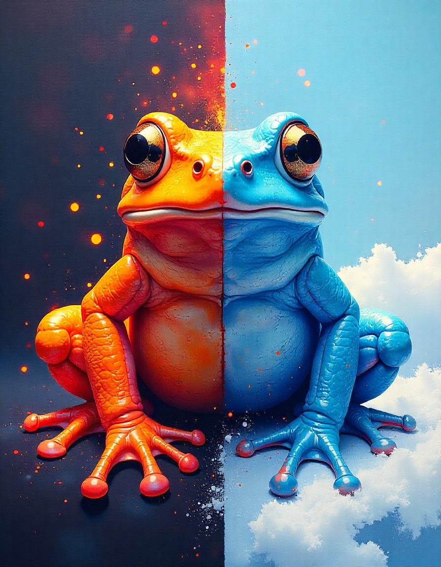 Fire and ice Frog pack