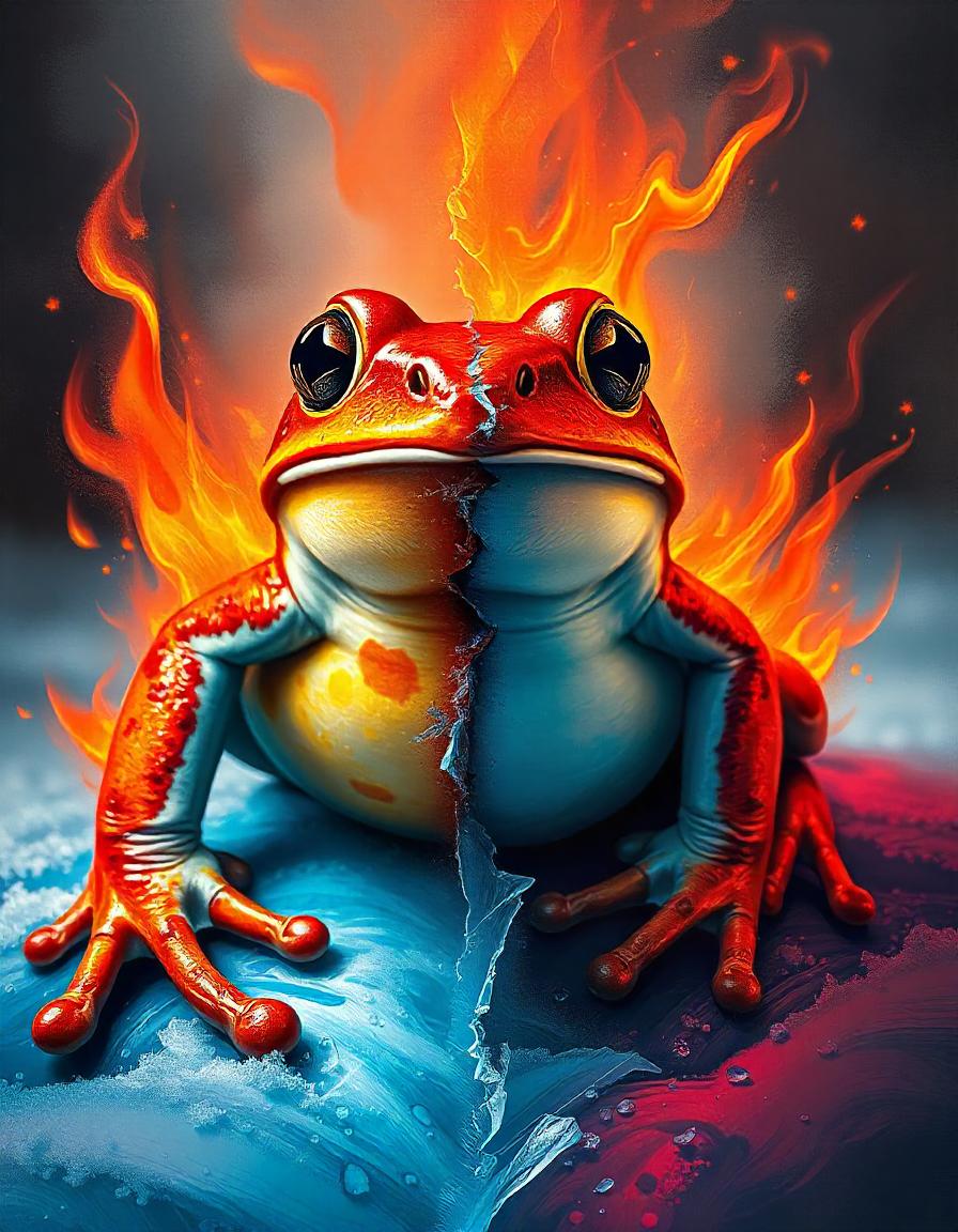 Fire and ice Frog pack