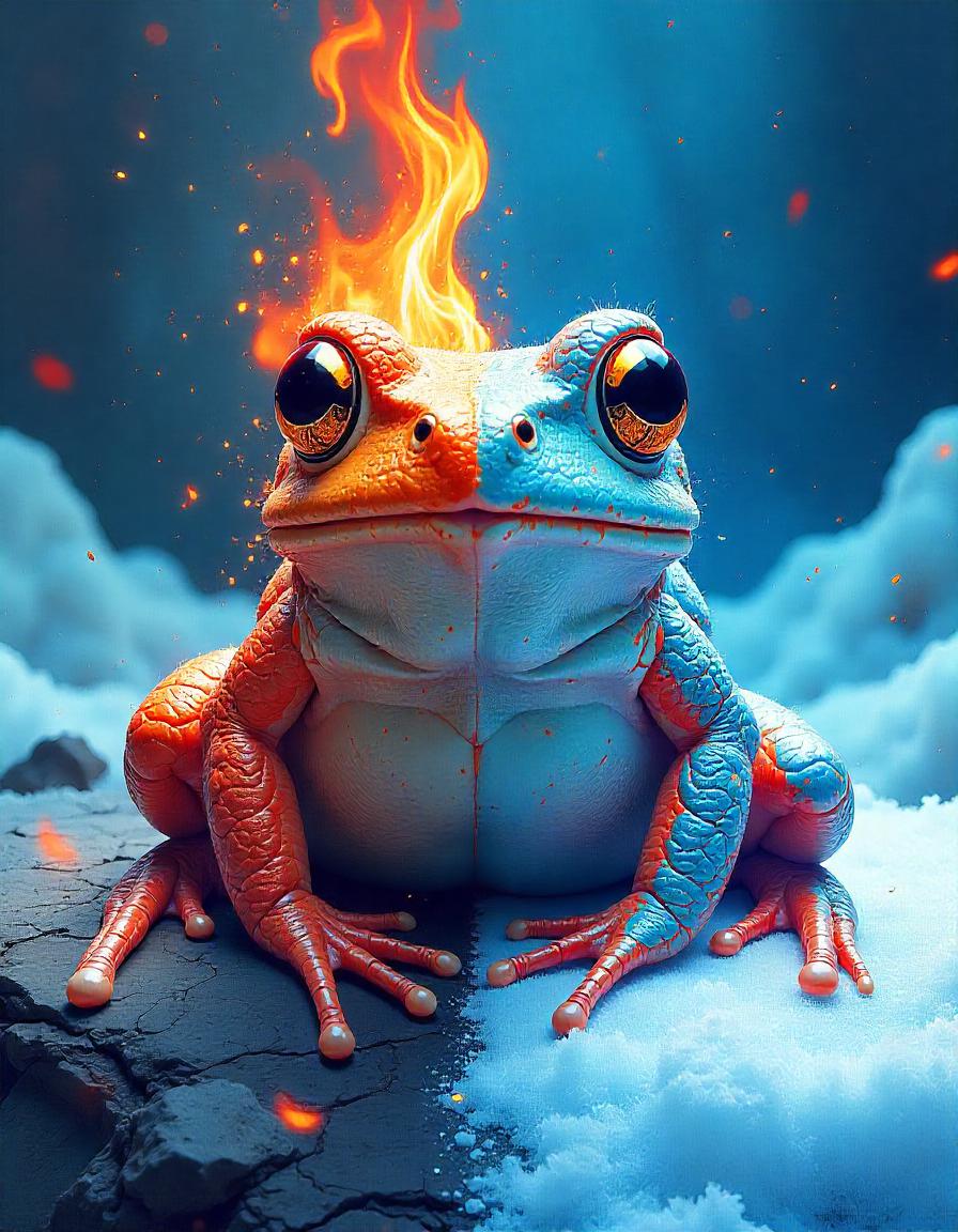 Fire and ice Frog pack