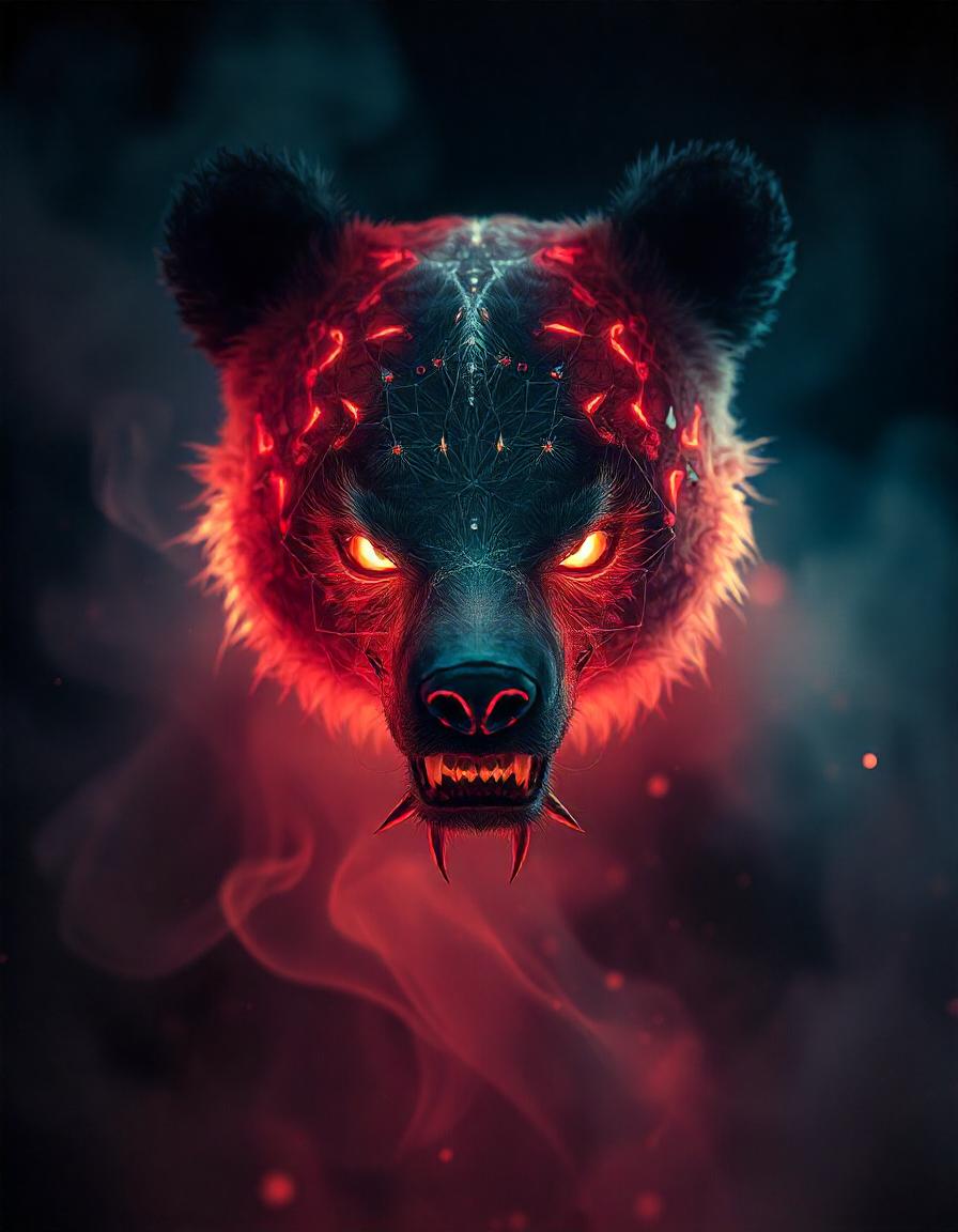 RED Eyed BEAR collection of 15