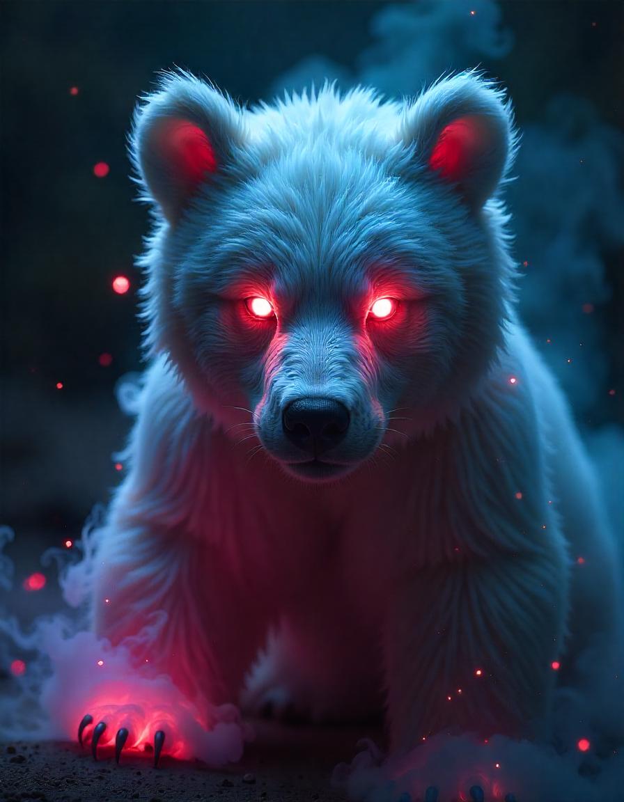 RED Eyed BEAR collection of 15