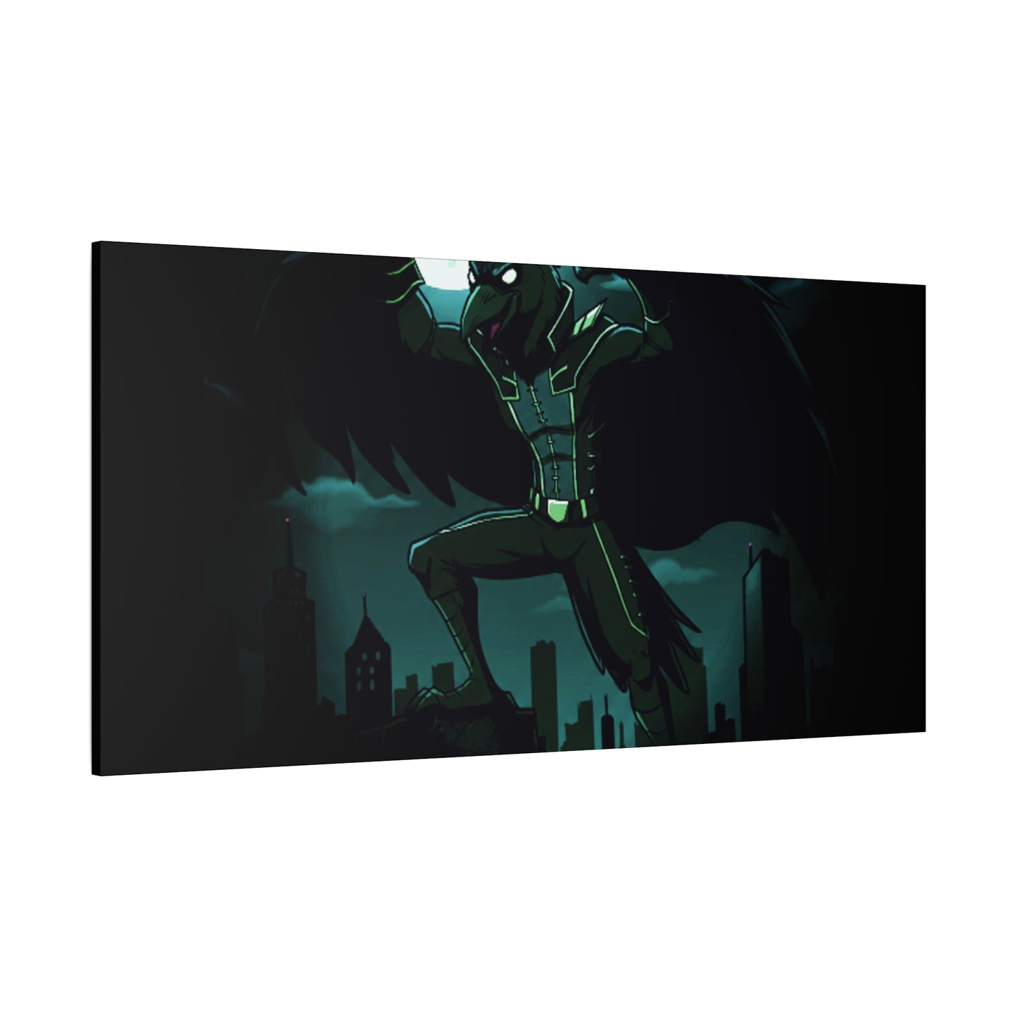 Agent Quacks Series Matte Canvas, Stretched, 1.25" - Nightclaw Design