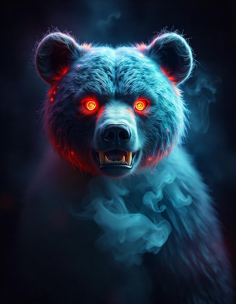 RED Eyed BEAR collection of 15