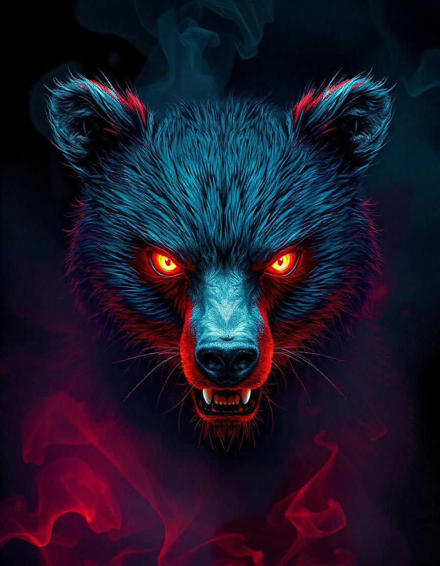 RED Eyed BEAR collection of 15