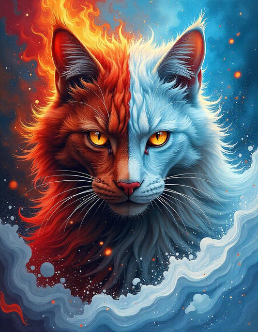 Fire and Ice Cats bundle of 14