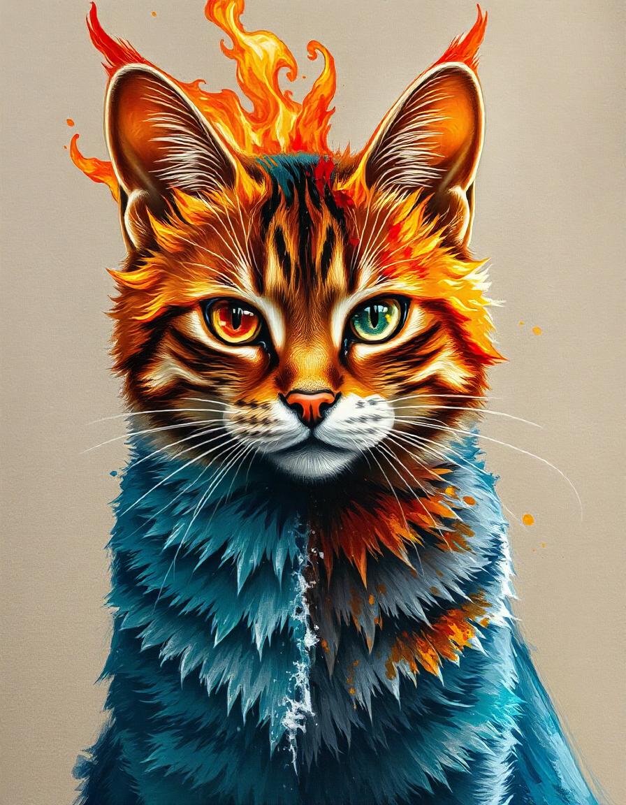 Fire and Ice Cats bundle of 14