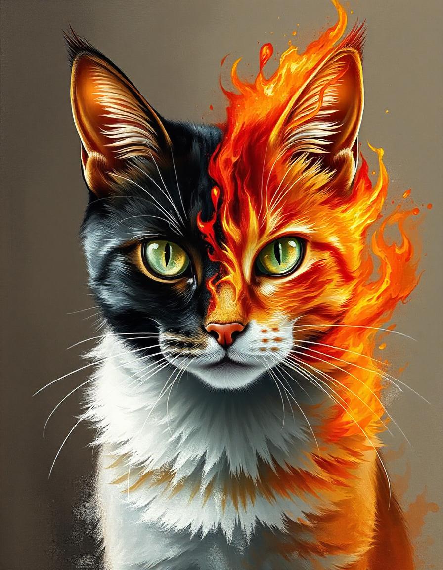 Fire and Ice Cats bundle of 14