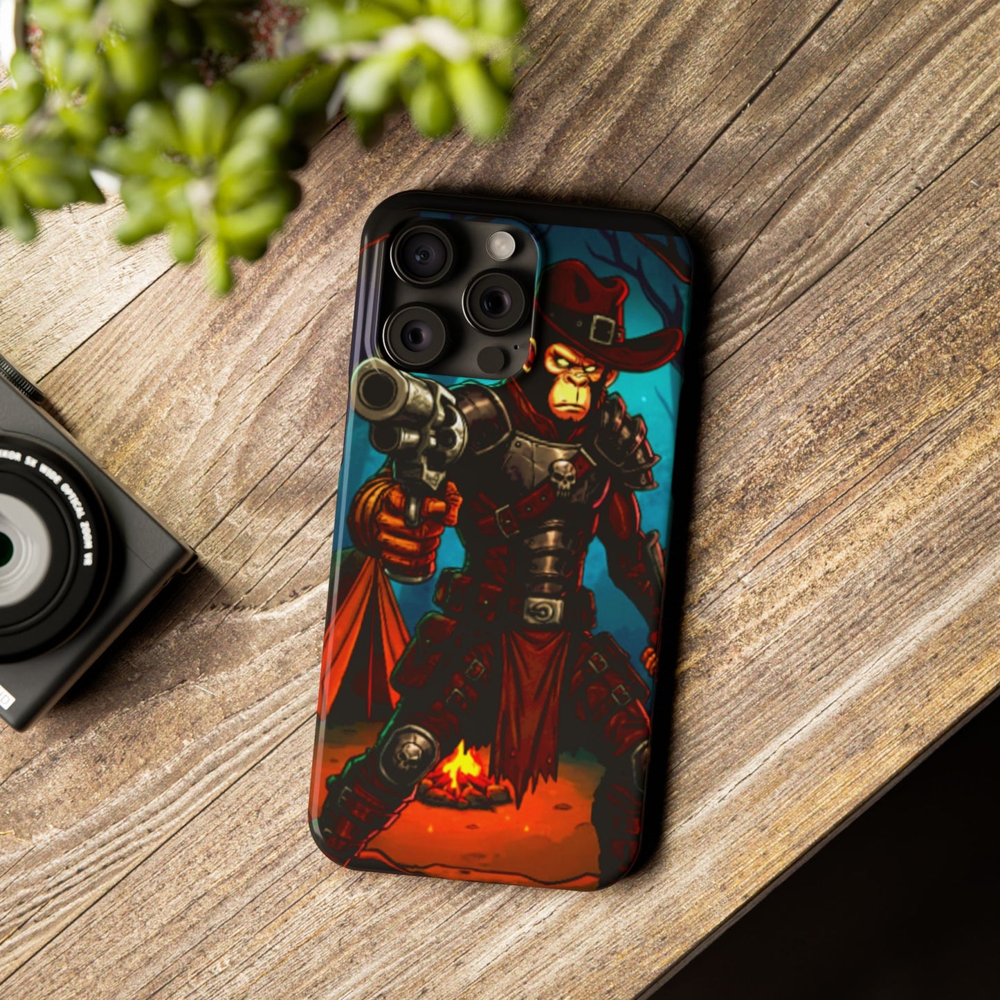 Halloween Agent Quacks Series Slim Phone Cases - Monster Hunter Xavier Design