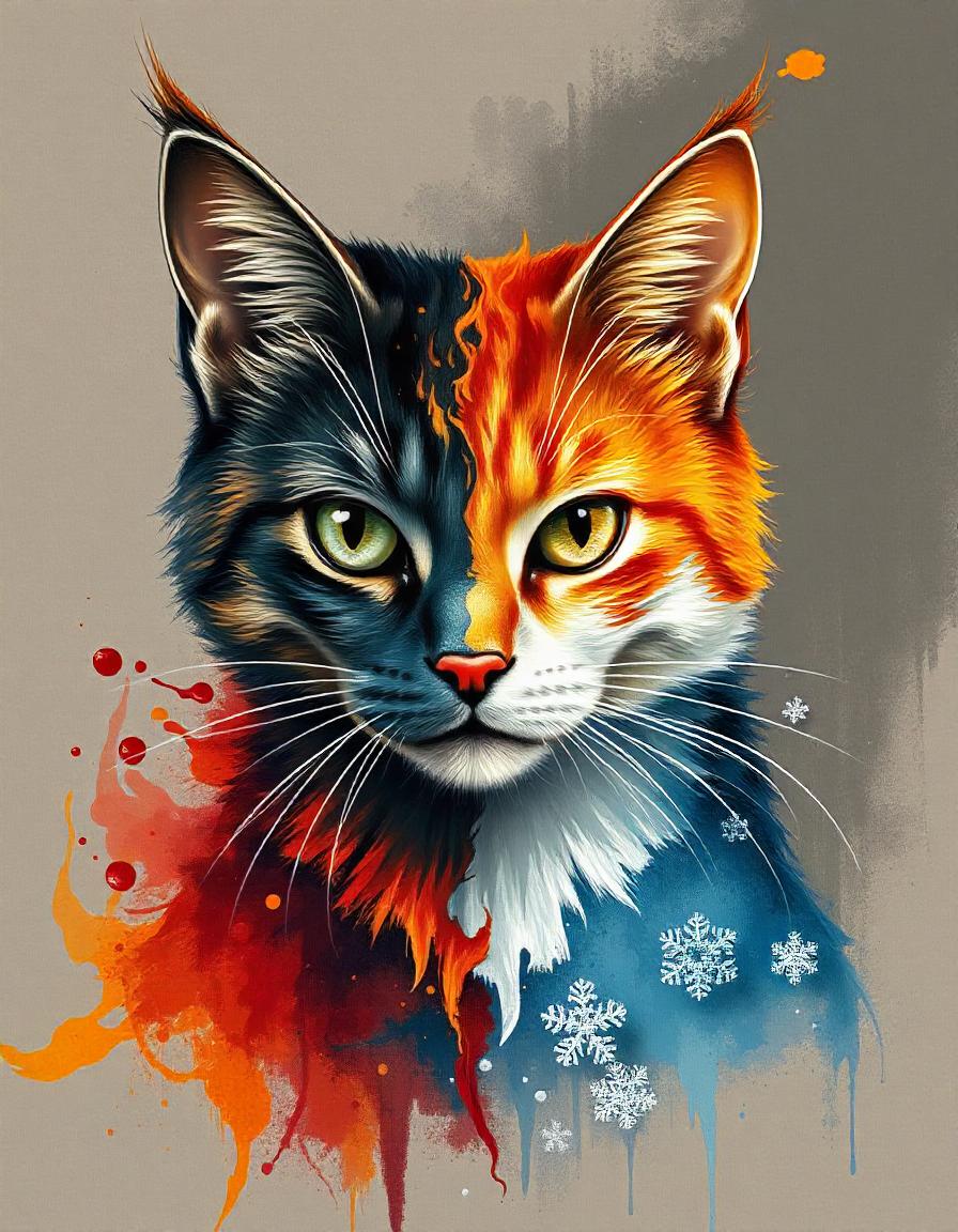 Fire and Ice Cats bundle of 14