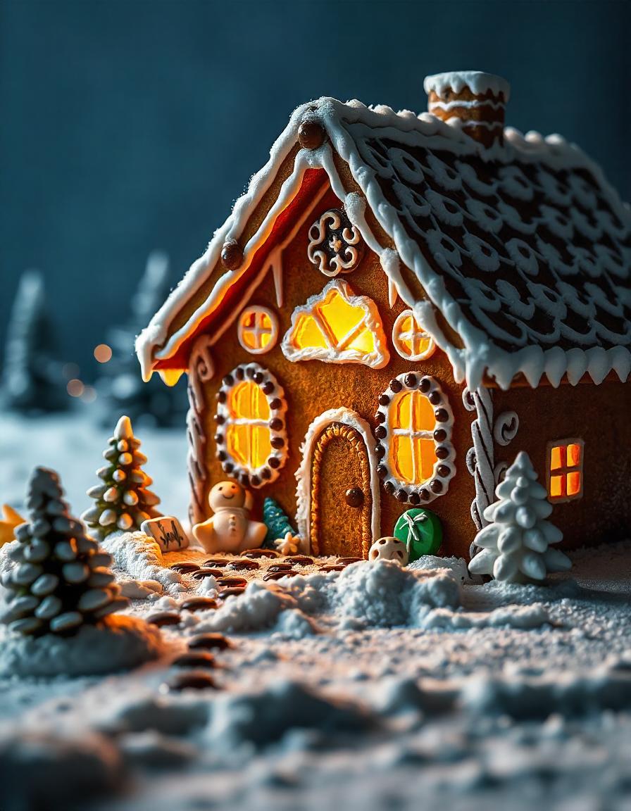 Gingerbread house collection of 15