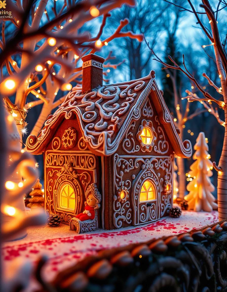 Gingerbread house collection of 15