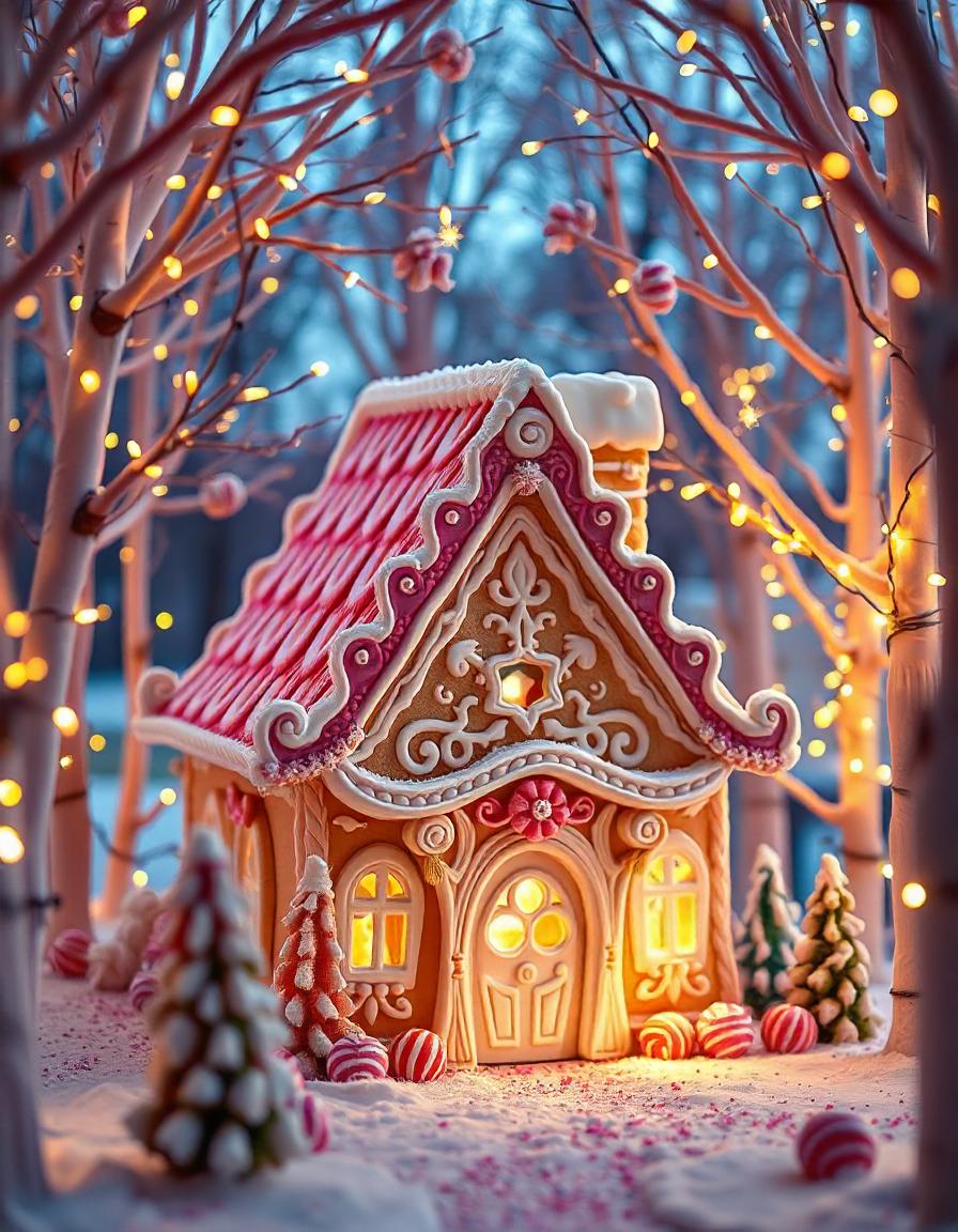 Gingerbread house collection of 15