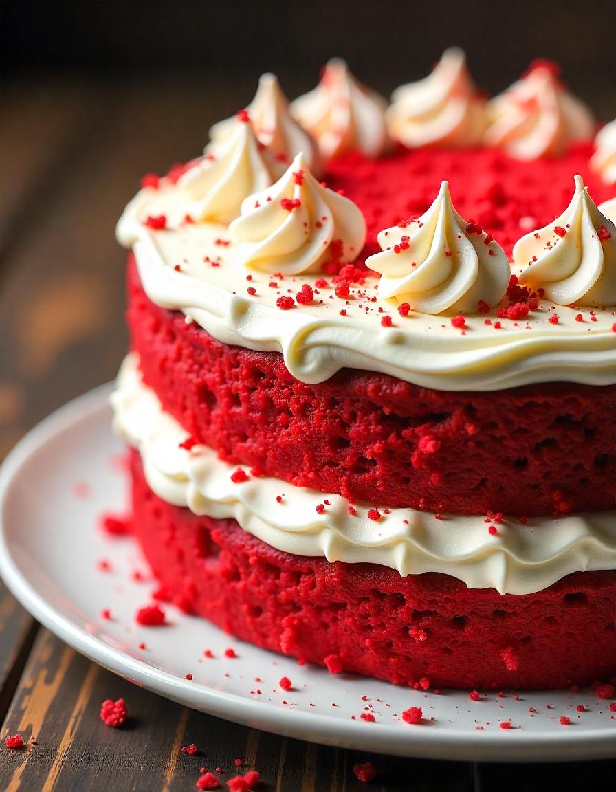 RED Velvet Cake collection of 17