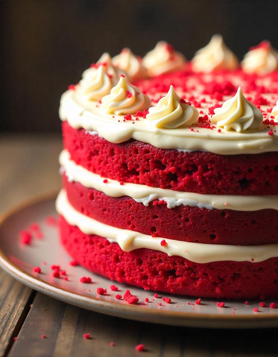 RED Velvet Cake collection of 17