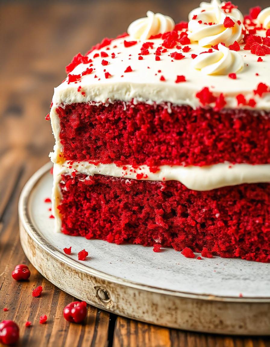 RED Velvet Cake collection of 17