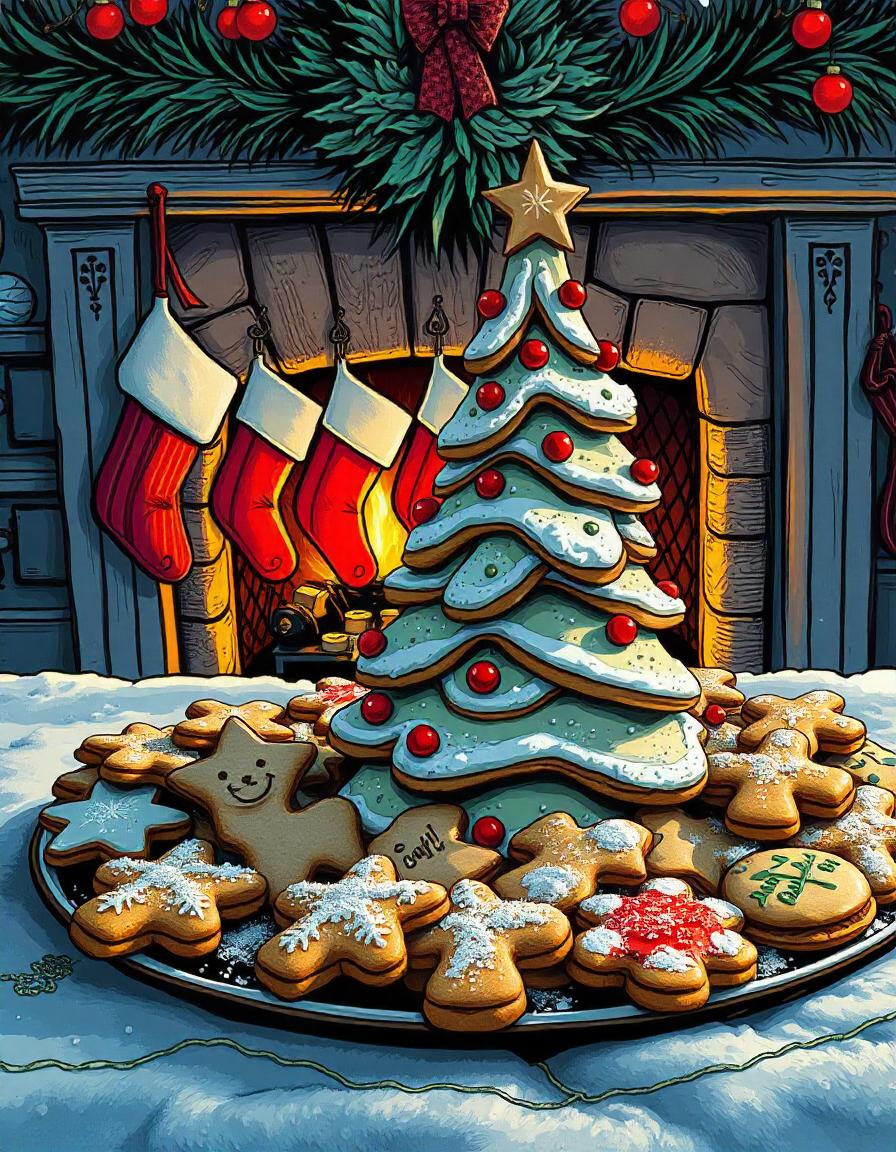 Christmas Cookies collection of 16