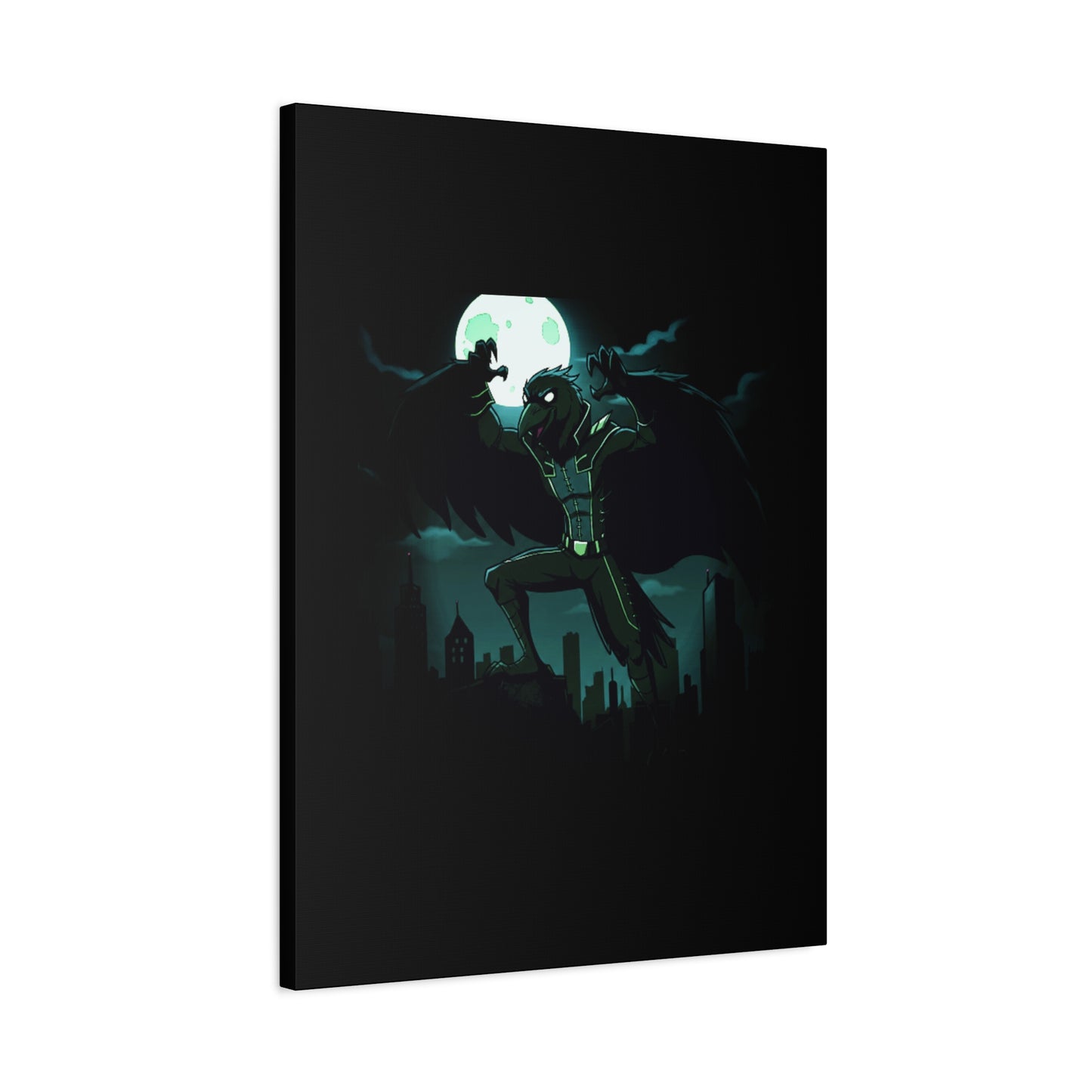 Agent Quacks Series Matte Canvas, Stretched, 1.25" - Nightclaw Design