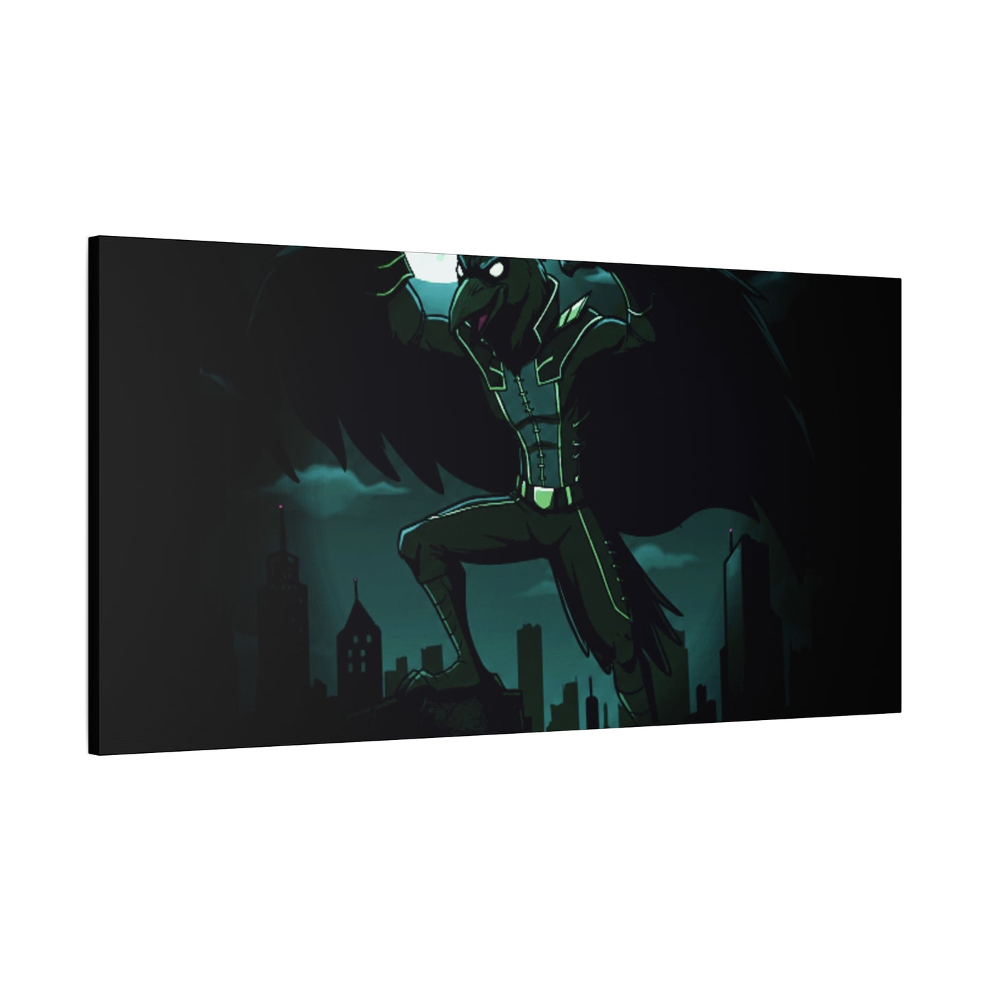 Agent Quacks Series Matte Canvas, Stretched, 1.25" - Nightclaw Design