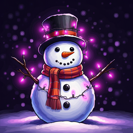 Snowman pack of 6