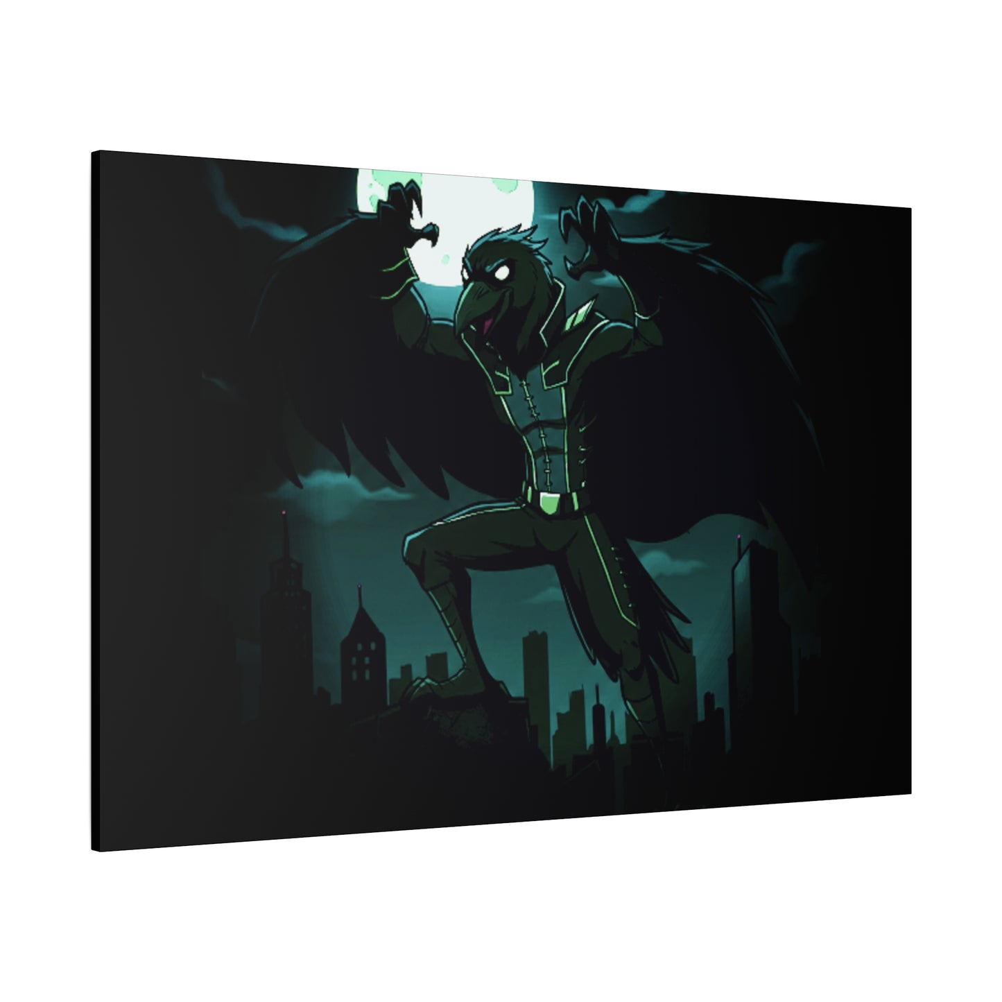 Agent Quacks Series Matte Canvas, Stretched, 1.25" - Nightclaw Design