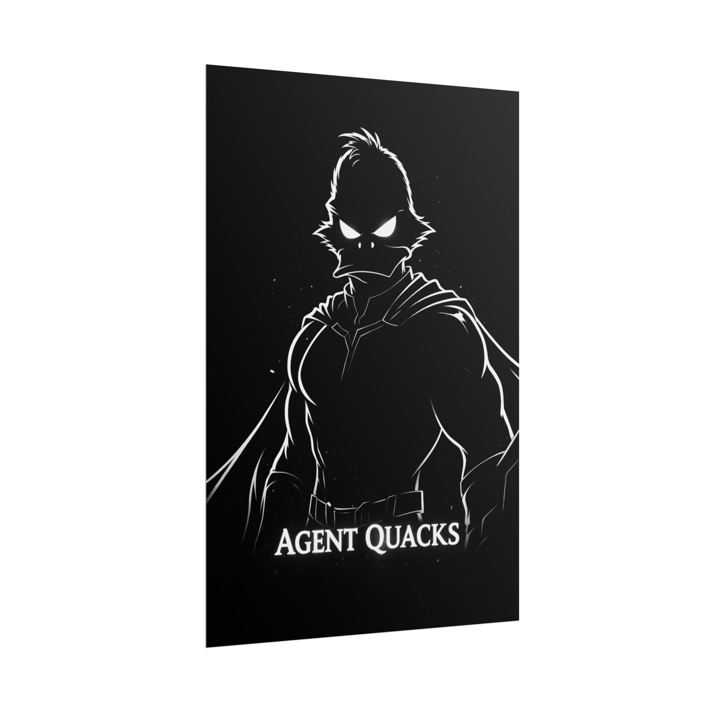 Agent Quacks – Official Hero Edition Rolled Poster