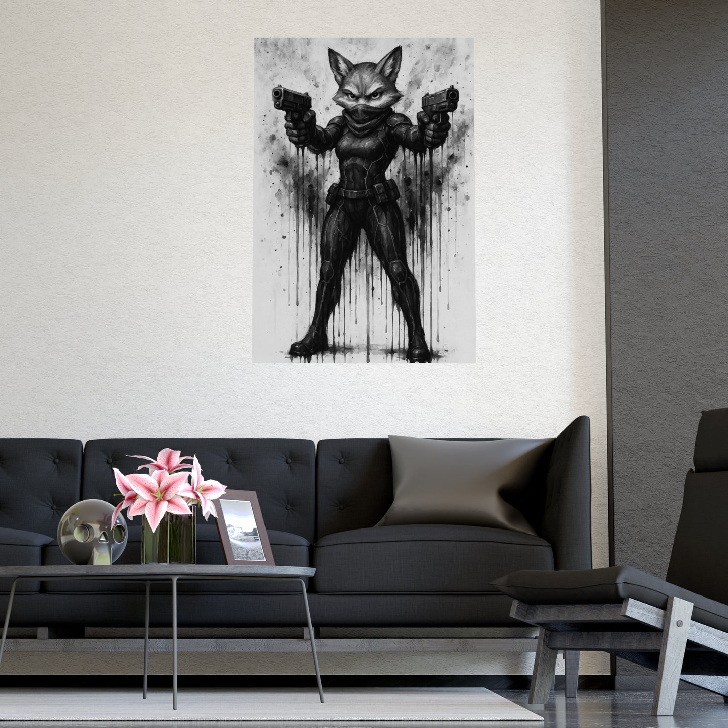 Agent Quacks – Vixx: Silent Strike | Premium Matte Art Print