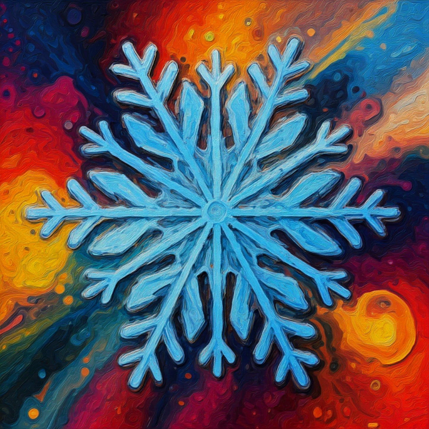 Snowflake collection of 13